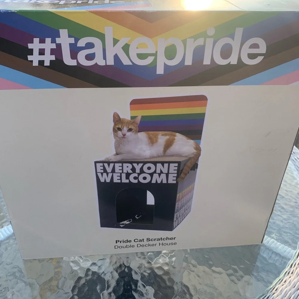NIB #take Pride Cat Litter Box